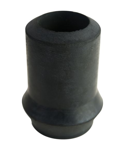 Svart gummihylse - 22mm