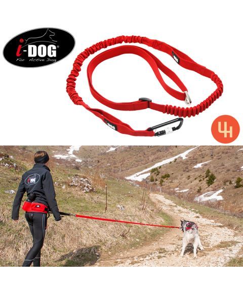 I-DOG Trekk-Line Canicross strikk – Comfort Trek 