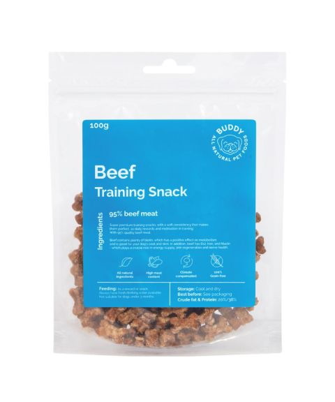 Buddy Treningsgodbiter - Okse 100g