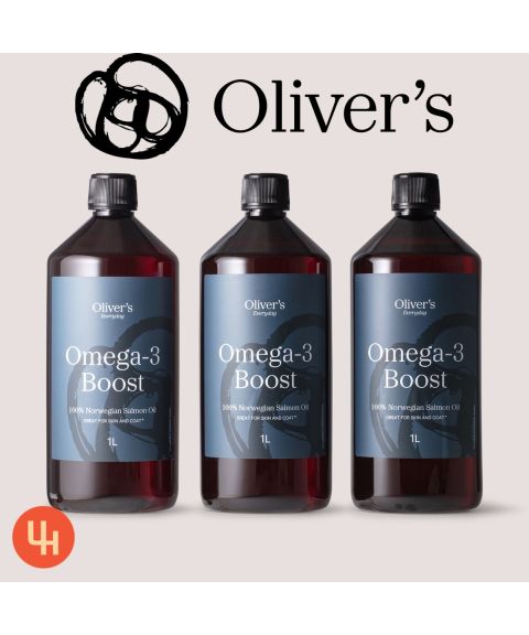 OLIVERS - EVERYDAY OMEGA 3 BOOST 3x1L WITH PUMP